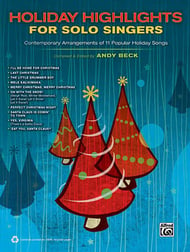 Holiday Highlights for Solo Singers Vocal Solo & Collections sheet music cover Thumbnail